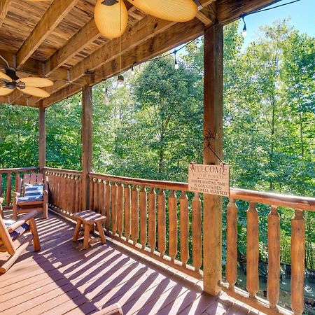 Secluded And Wooded Wears Valley Cabin With Fire Pit! Sevierville Εξωτερικό φωτογραφία