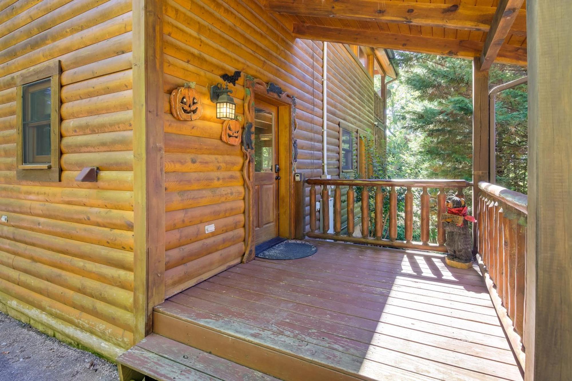 Secluded And Wooded Wears Valley Cabin With Fire Pit! Sevierville Εξωτερικό φωτογραφία
