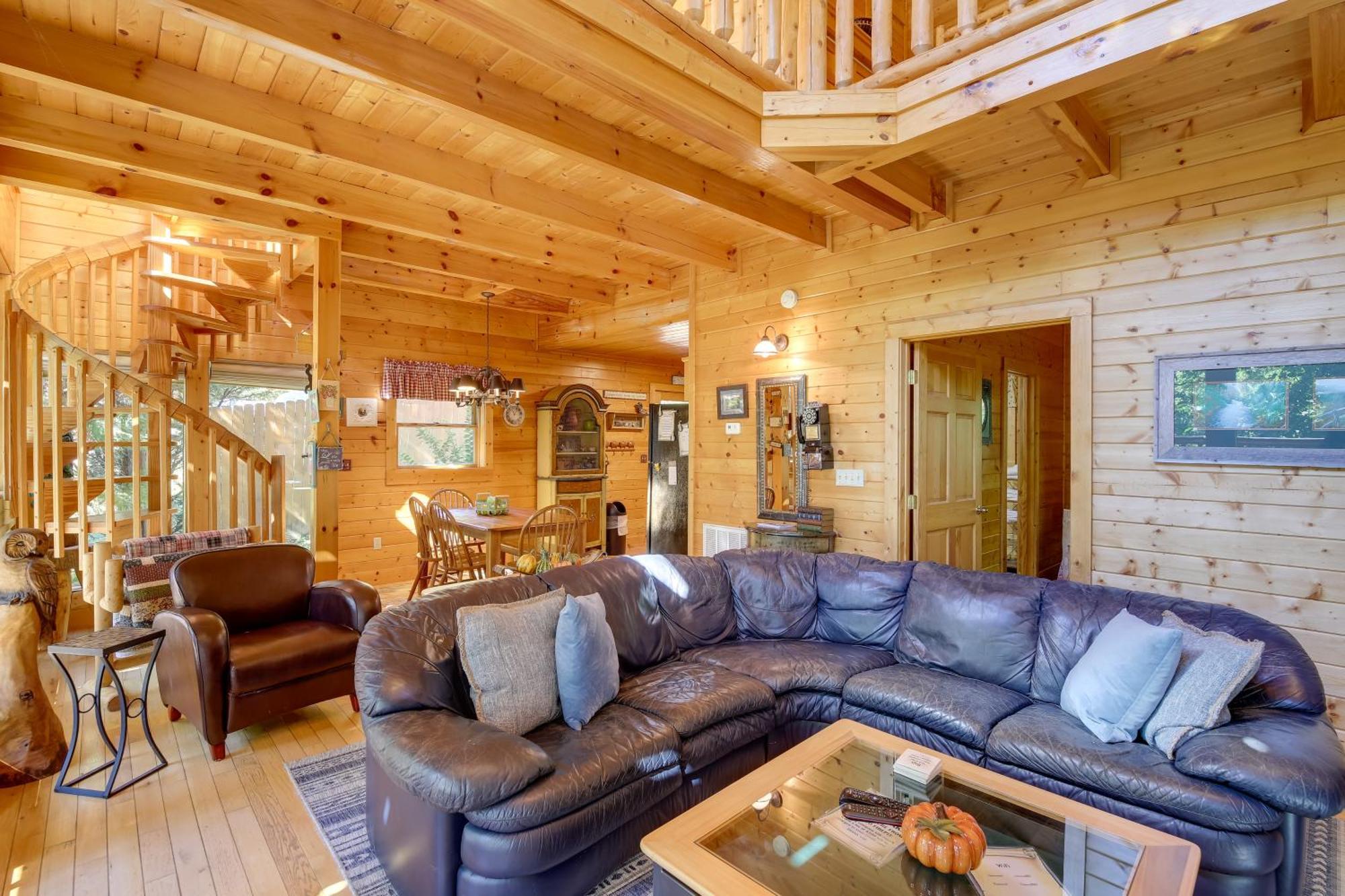 Secluded And Wooded Wears Valley Cabin With Fire Pit! Sevierville Εξωτερικό φωτογραφία