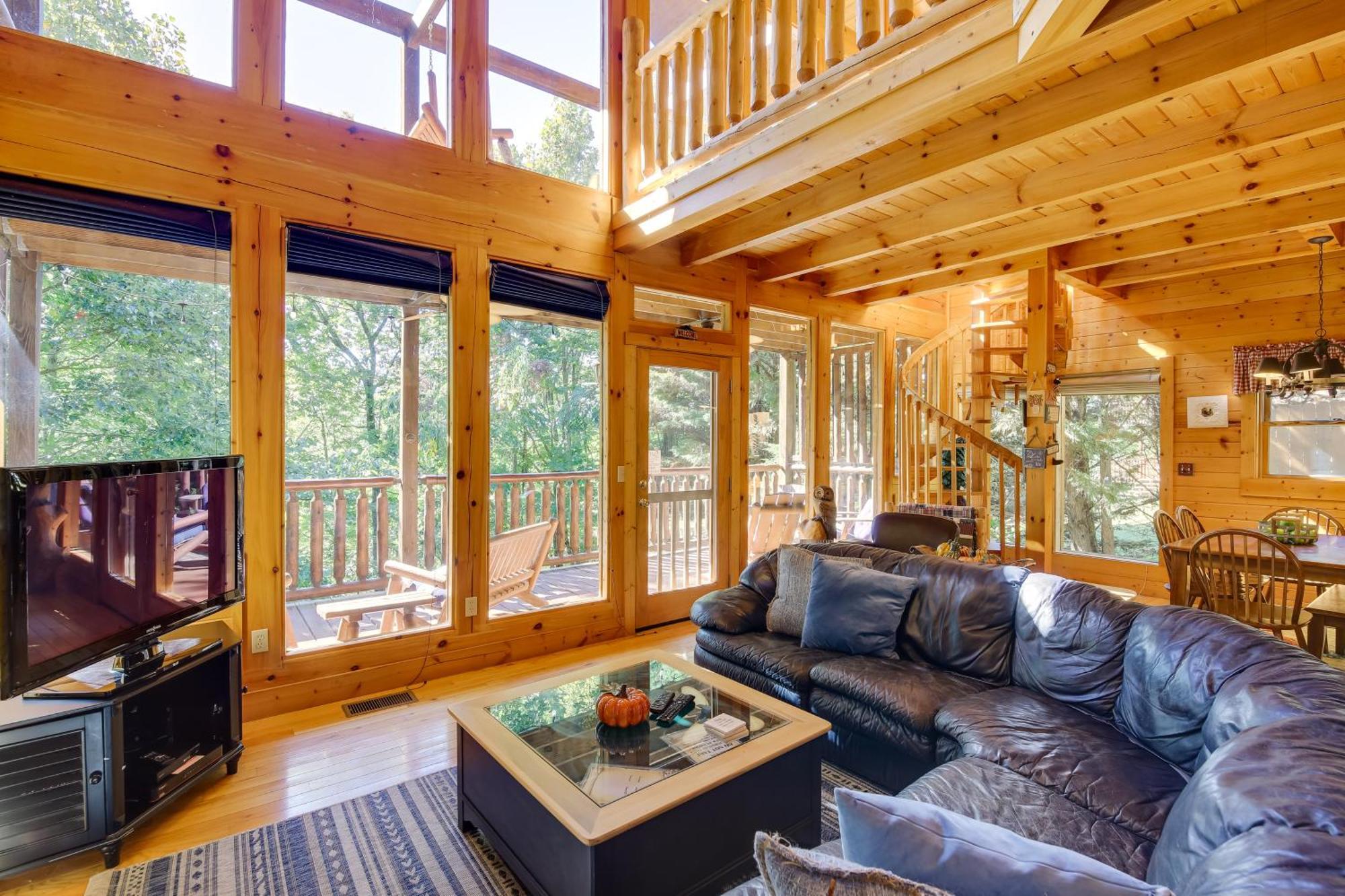 Secluded And Wooded Wears Valley Cabin With Fire Pit! Sevierville Εξωτερικό φωτογραφία